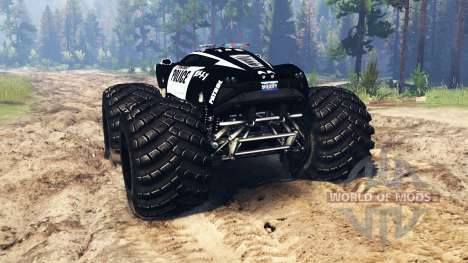 Marussia B2 Police [monster truck] for Spin Tires