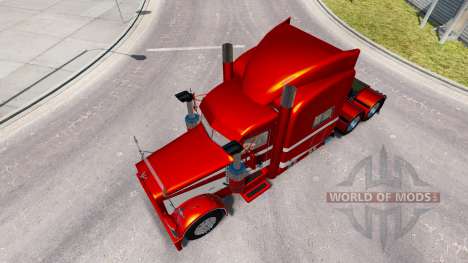 6 Metallic skin for the truck Peterbilt 389 for American Truck Simulator