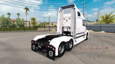 Skin B. A. H. Express truck Volvo VNL 670 for American Truck Simulator