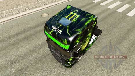 The skin Monster on tractor Scania R700 for Euro Truck Simulator 2