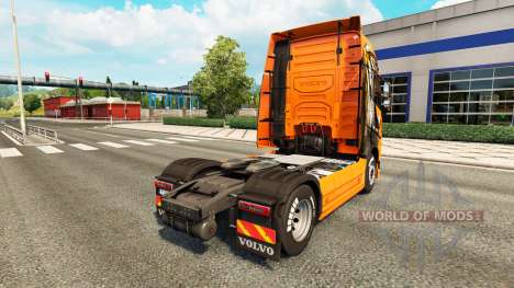 Wild skin for Volvo truck for Euro Truck Simulator 2