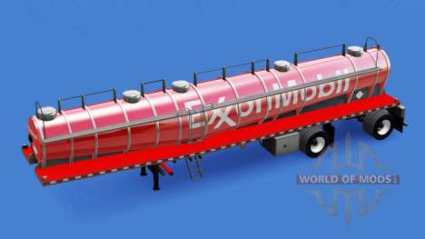 Skin ExxonMobil chemical tank for American Truck Simulator