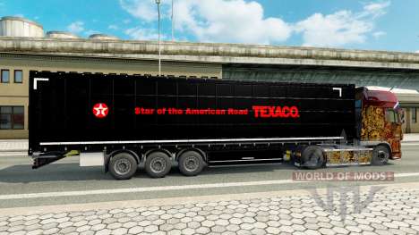 Skin on Texaco semi for Euro Truck Simulator 2