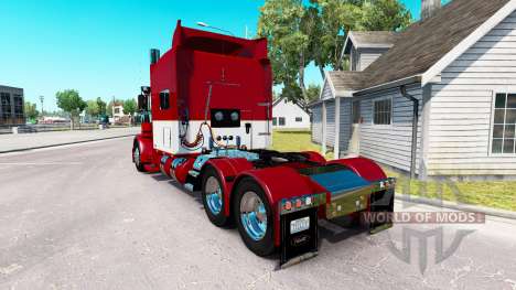 Скин Rethwisch Transport LLC на Peterbilt 389 for American Truck Simulator