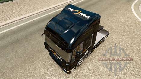 Tegma Logistic skin for Iveco tractor unit for Euro Truck Simulator 2