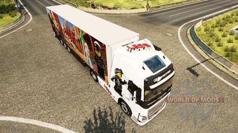 The Lego skin for Volvo truck for Euro Truck Simulator 2