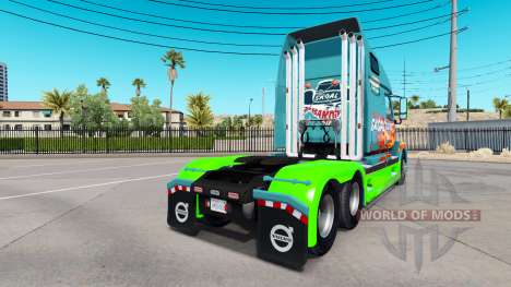 Skoal Bandit skin for Volvo truck VNL 670 for American Truck Simulator