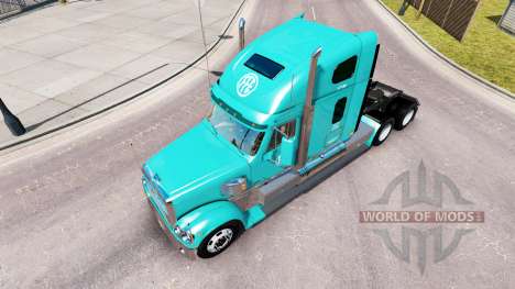 Skin FFE on the truck Freightliner Coronado for American Truck Simulator