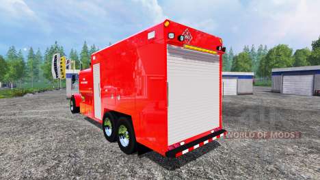 Peterbilt 378 Fire Department for Farming Simulator 2015