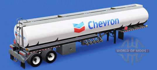 Skin Chevron in the fuel tank for American Truck Simulator