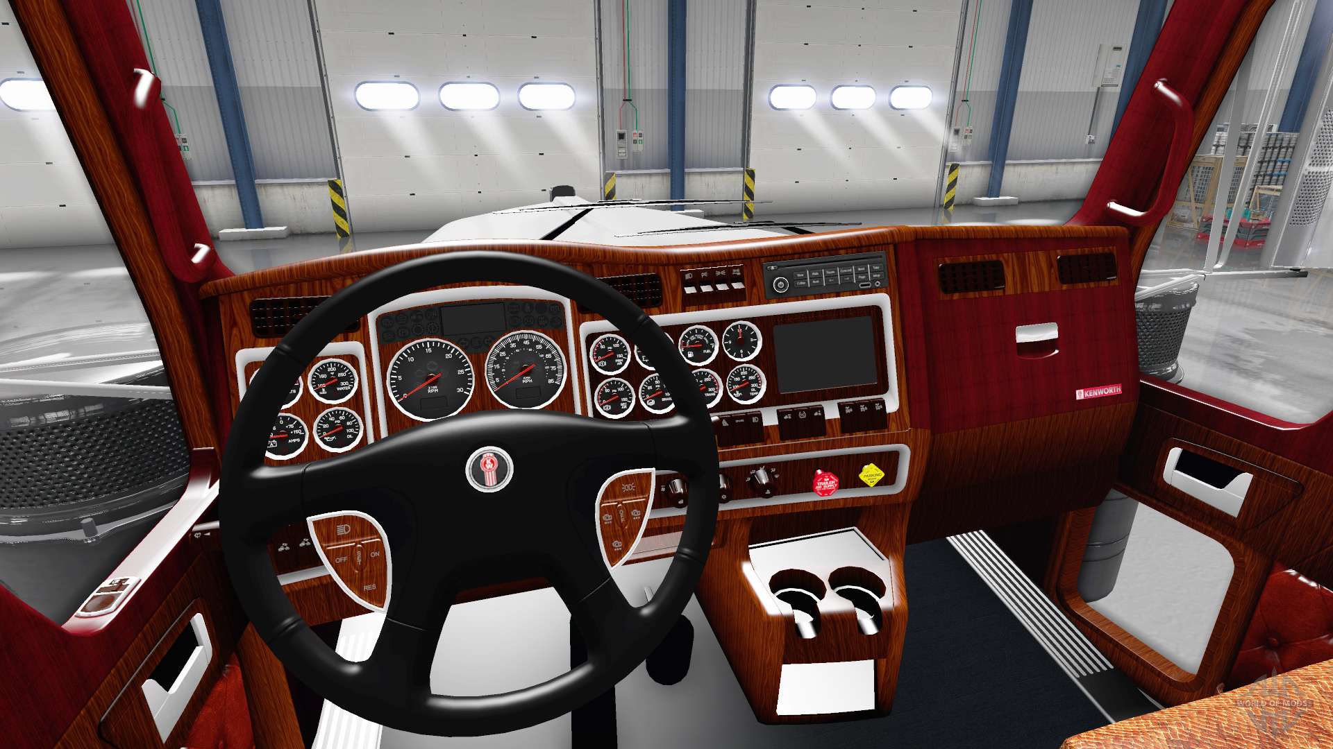 Interior for Kenworth W900 for American Truck Simulator