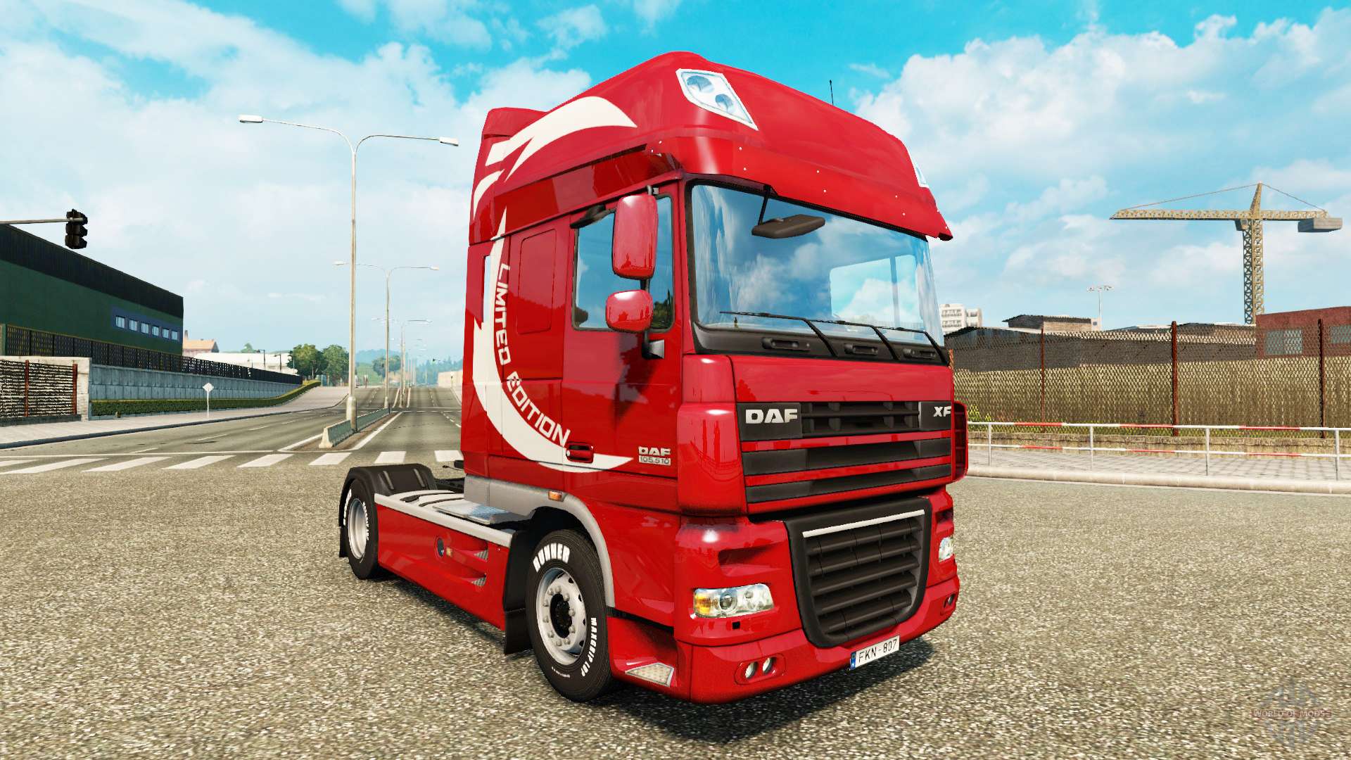 Skin Limited Edition V20 Truck Daf For Euro Truck Simulator 2