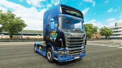 Disaster Transport skin for Scania truck for Euro Truck Simulator 2