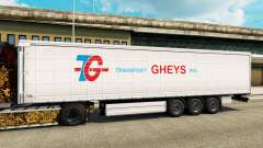 Skin Transport Gheys on semi for Euro Truck Simulator 2