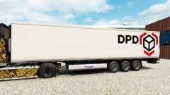 Skin DPD for semi-refrigerated for Euro Truck Simulator 2