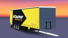 Curtain semi-trailer Schmitz Cargobull Dischner for Euro Truck Simulator 2