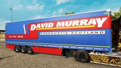 Curtain semitrailer Krone David Murray for Euro Truck Simulator 2