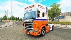 FedEx Express skin for Scania truck for Euro Truck Simulator 2