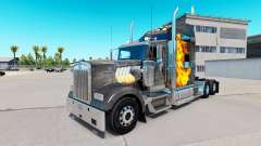 Skin Mad Max on the truck Kenworth W900 for American Truck Simulator