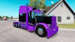 Race Inspired skin for the truck Peterbilt 389 for American Truck Simulator