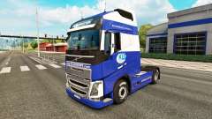 KLG skin for Volvo truck for Euro Truck Simulator 2