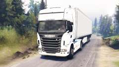 Scania R730 4x4 for Spin Tires