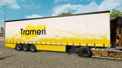 Curtain semitrailer Krone Trameri for Euro Truck Simulator 2