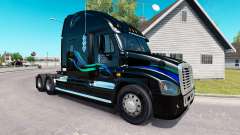 John Christner skin on Freightlin truck Cascadia for American Truck Simulator