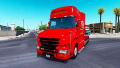 Dom Toretto skin for truck Scania T for American Truck Simulator