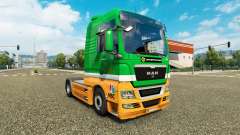 Karcag Trans skin for MAN truck for Euro Truck Simulator 2