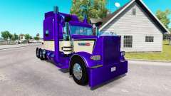 Metallic Purple skin for the truck Peterbilt 389 for American Truck Simulator