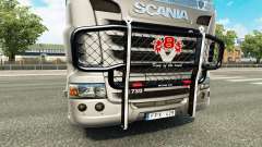 The bumper V8 v3.0 truck Scania for Euro Truck Simulator 2