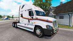 Skin on METROPOLITAN truck Freightliner Cascadia for American Truck Simulator