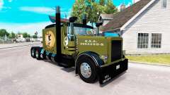 WW2 Style skin for the truck Peterbilt 389 for American Truck Simulator