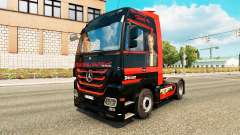 Spencer Hill skin for the truck Mercedes-Benz for Euro Truck Simulator 2