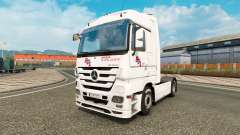 Skin BGL for tractor Mercedes-Benz for Euro Truck Simulator 2