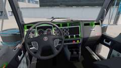 Interior Green-gray for Kenworth W900 for American Truck Simulator