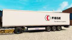 Skin Fiege Logistik for semi-refrigerated for Euro Truck Simulator 2