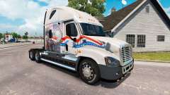 Скин Bay&Bay POW MIA на Freightliner Cascadia for American Truck Simulator