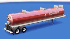 Skin ExxonMobil on the tank for acids for American Truck Simulator