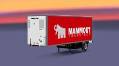Semitrailer refrigerator Krone Mammoet for Euro Truck Simulator 2