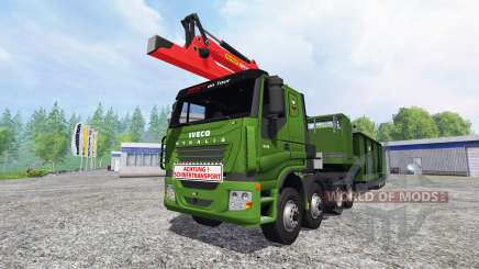 Iveco Stralis [wood chippers] v1.1 for Farming Simulator 2015