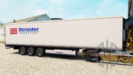 Skin Strieder on the semitrailer-the refrigerator for Euro Truck Simulator 2