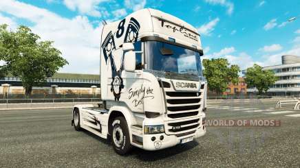 Skin Simply the Best on the tractor Scania Streamline for Euro Truck Simulator 2