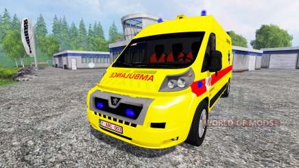 Peugeot Boxer [ambulance] for Farming Simulator 2015
