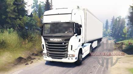 Scania R730 4x4 for Spin Tires