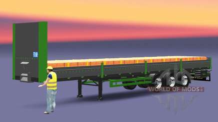 The Kogel semi-trailer with a load of bricks for Euro Truck Simulator 2