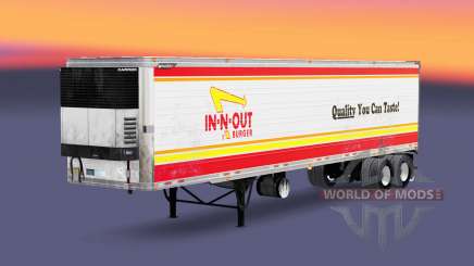 Skin IN-N-OUT for semi-refrigerated for American Truck Simulator