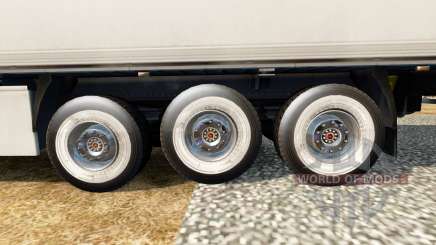 New wheels for trailers for Euro Truck Simulator 2