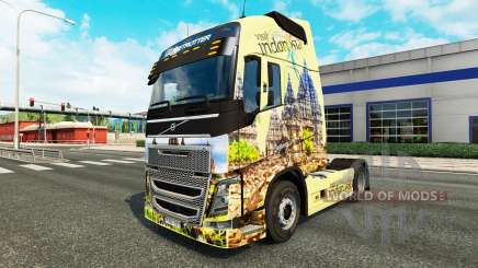 Indonesia skin for Volvo truck for Euro Truck Simulator 2